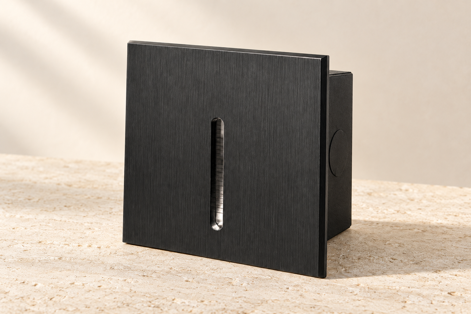 CE-9090A — illustrative square step-light product study